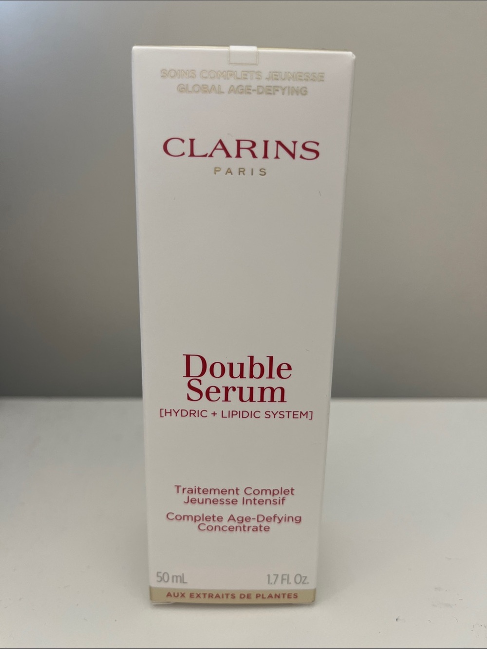 Clarins Double Serum Complete Age-Defying Concentrate -50ml
